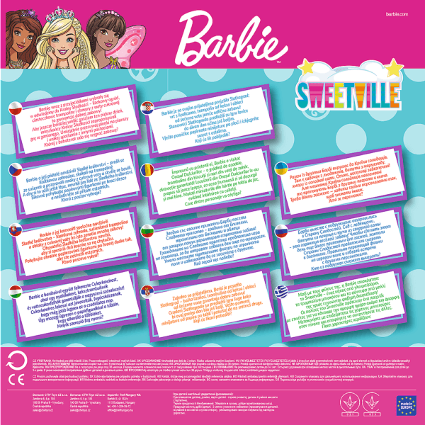 Joc Trefl Barbie, Sweetville - Imagine 3