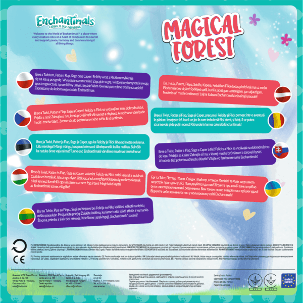 Joc Trefl Enchantimals, Padurea Fermecata - Imagine 3