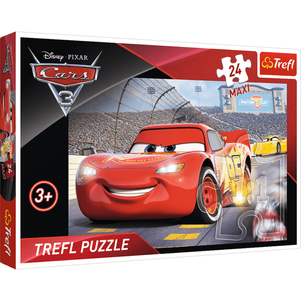 Puzzle Trefl Maxi Disney Cars, Campionul 24 Piese