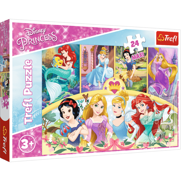 Puzzle Trefl Maxi Disney Princess, Amintiri Magice 24 Piese