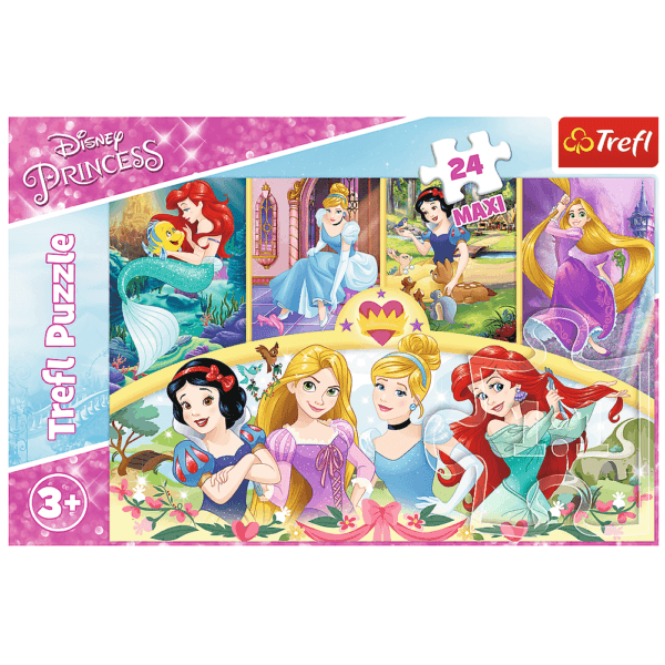 Puzzle Trefl Maxi Disney Princess, Amintiri Magice 24 Piese - Imagine 2