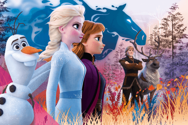 Puzzle Trefl Maxi Disney Frozen 2, Calatorie Magica 24 Piese - Imagine 3