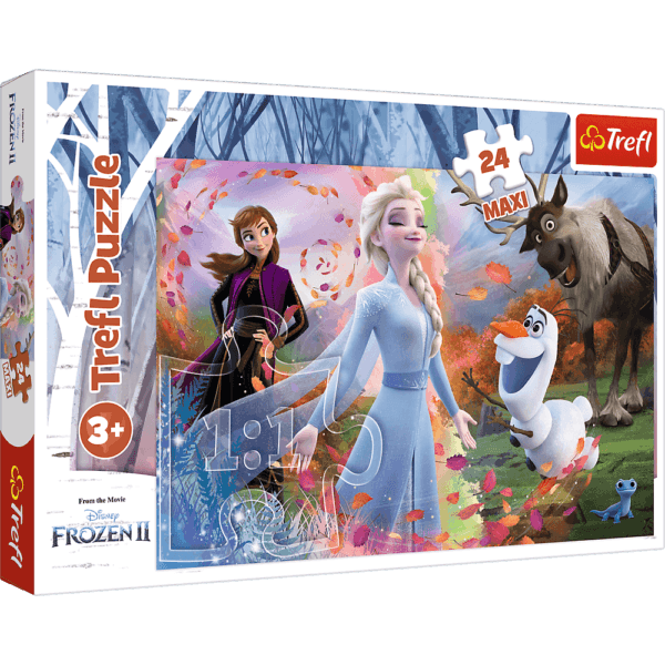 Puzzle Trefl Maxi Disney Frozen 2, In Cautarea Aventurii 24 Piese