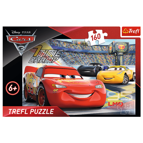 Puzzle Trefl Disney Cars, Accelereaza 160 Piese - Imagine 2