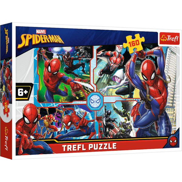 Puzzle Trefl Marvel Spider Man, Salvatorul 160 Piese
