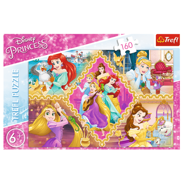 Puzzle Trefl Disney Princess, Aventura Printeselor 160 Piese - Imagine 2