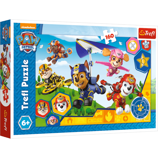 Puzzle Trefl Paw Patrol, Pregatiti De Ajutor 160 Piese