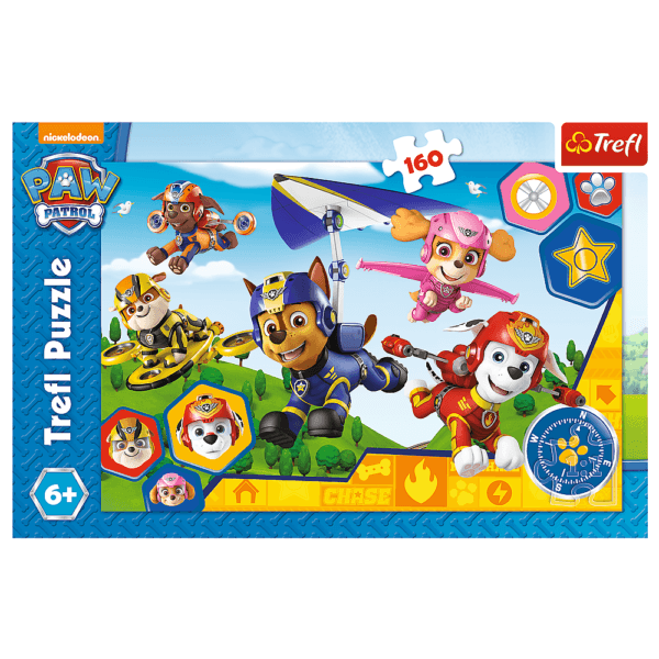 Puzzle Trefl Paw Patrol, Pregatiti De Ajutor 160 Piese - Imagine 2