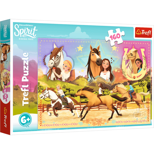 Puzzle Trefl Dreamworks Spirit, Cele Trei Prietene 160 Piese