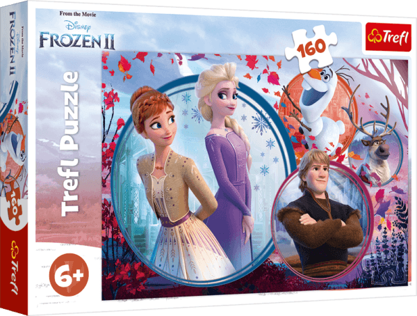 Puzzle Trefl Disney Frozen 2, Aventura Surorilor 160 Piese