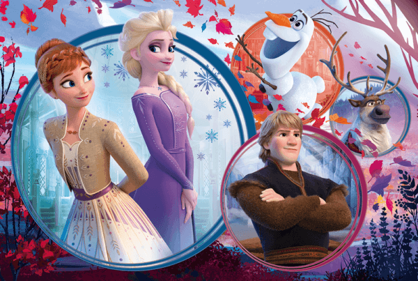 Puzzle Trefl Disney Frozen 2, Aventura Surorilor 160 Piese - Imagine 3