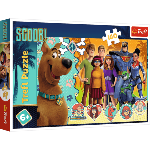 Puzzle Trefl Scooby Doo, Scooby In Actiune 160 Piese