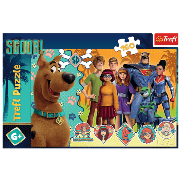 Puzzle Trefl Scooby Doo, Scooby In Actiune 160 Piese - Imagine 2