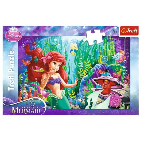 Puzzle Trefl Disney The Little Mermaid, De-A V-Ati Ascunselea 100 Piese - Imagine 2