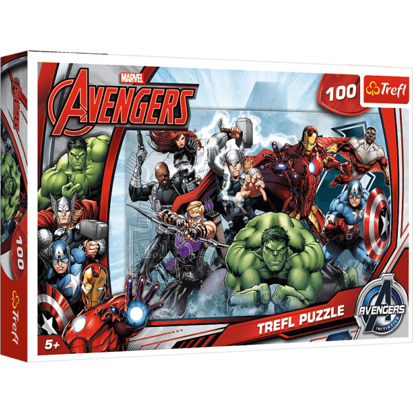 Puzzle Trefl Marvel Avengers, Sa Atacam 100 Piese