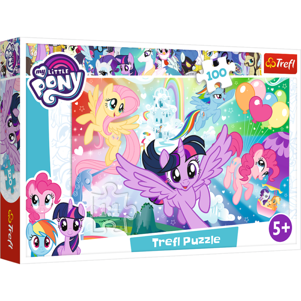 Puzzle Trefl My Little Pony, Curcubeul Prieteniei 100 Piese