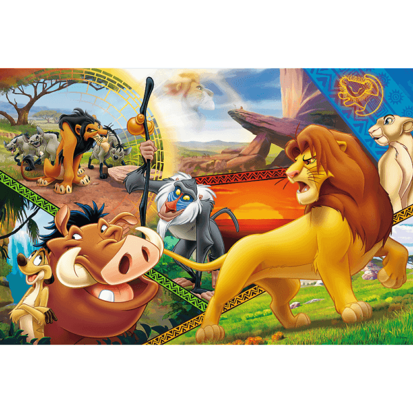 Puzzle Trefl Disney The Lion King, Aventurile Lui Simba 100 Piese - Imagine 3