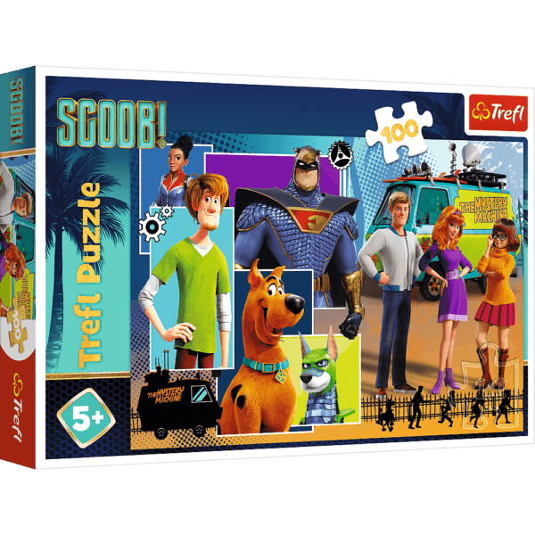 Puzzle Trefl Scooby Doo, Scooby Unde Esti? 100 Piese