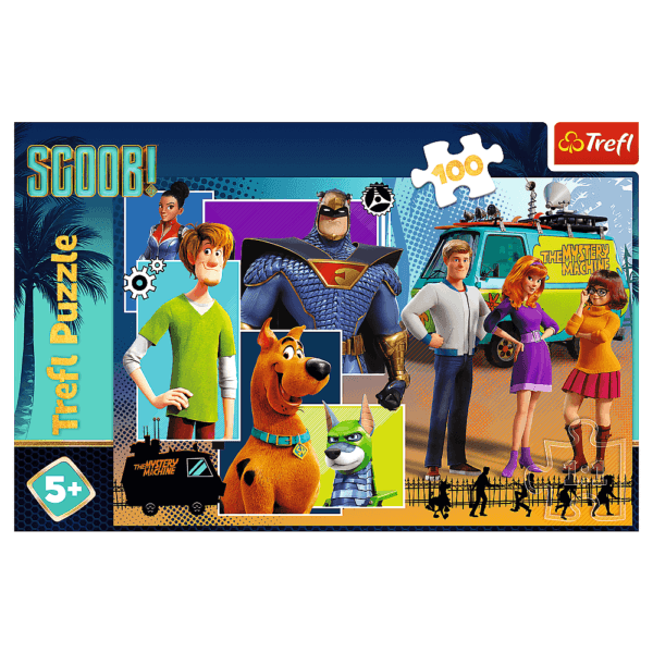 Puzzle Trefl Scooby Doo, Scooby Unde Esti? 100 Piese - Imagine 2
