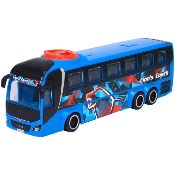 Autobuz Dickie Toys Man Lion'S Coach 26,5 Cm Albastru