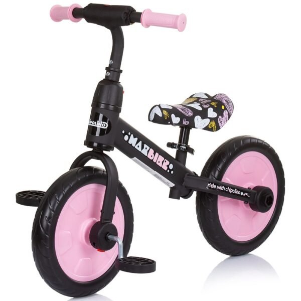 Bicicleta 2 In 1 Chipolino Max Bike Pink - Imagine 2