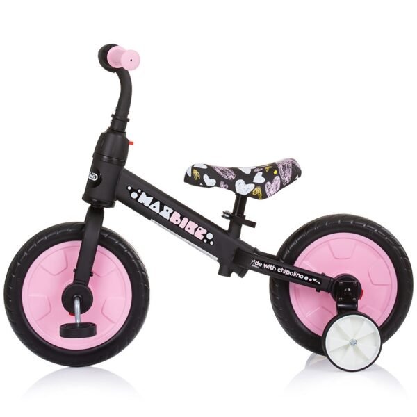 Bicicleta 2 In 1 Chipolino Max Bike Pink - Imagine 3