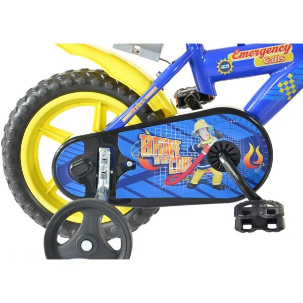 Bicicleta Copii Dino Bikes 12' Fireman Sam - Imagine 4