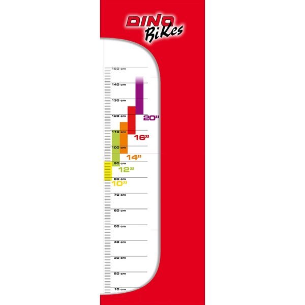 Bicicleta Copii Dino Bikes 12' Flappy Roz - Imagine 2