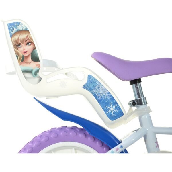 Bicicleta Copii Dino Bikes 12' Snow Queen - Imagine 4