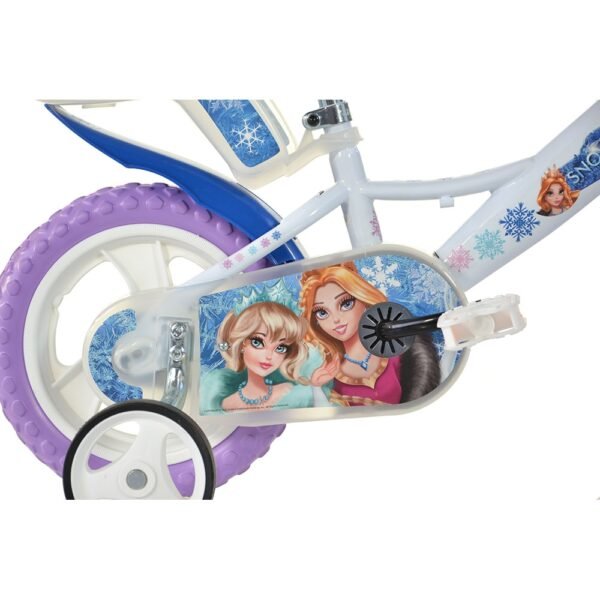 Bicicleta Copii Dino Bikes 12' Snow Queen - Imagine 5