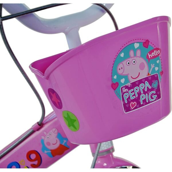 Bicicleta Copii Dino Bikes 14' Peppa Pig - Imagine 2