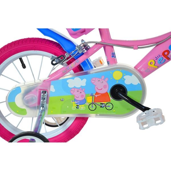 Bicicleta Copii Dino Bikes 14' Peppa Pig - Imagine 3