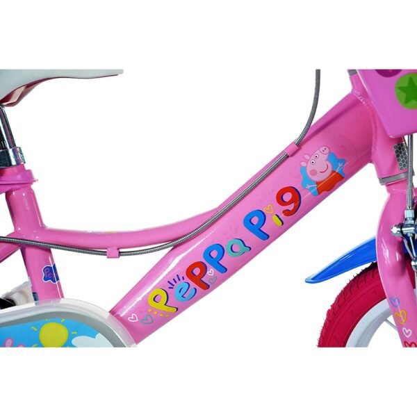 Bicicleta Copii Dino Bikes 14' Peppa Pig - Imagine 4