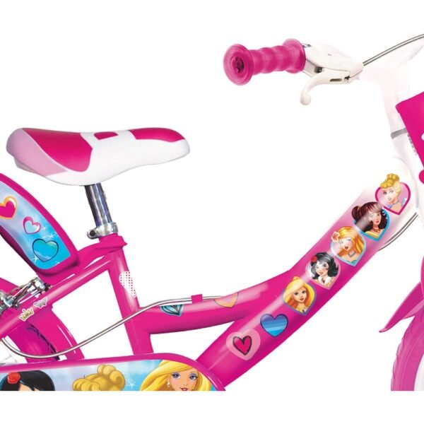 Bicicleta Copii Dino Bikes 14' Princess - Imagine 5