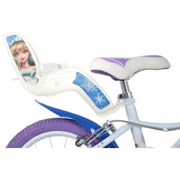 Bicicleta Copii Dino Bikes 14' Snow Queen - Imagine 3