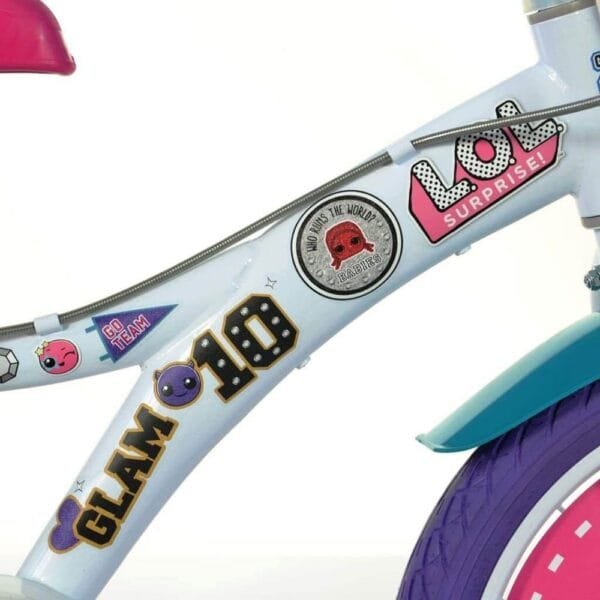 Bicicleta Copii Dino Bikes 16' Lol - Imagine 5