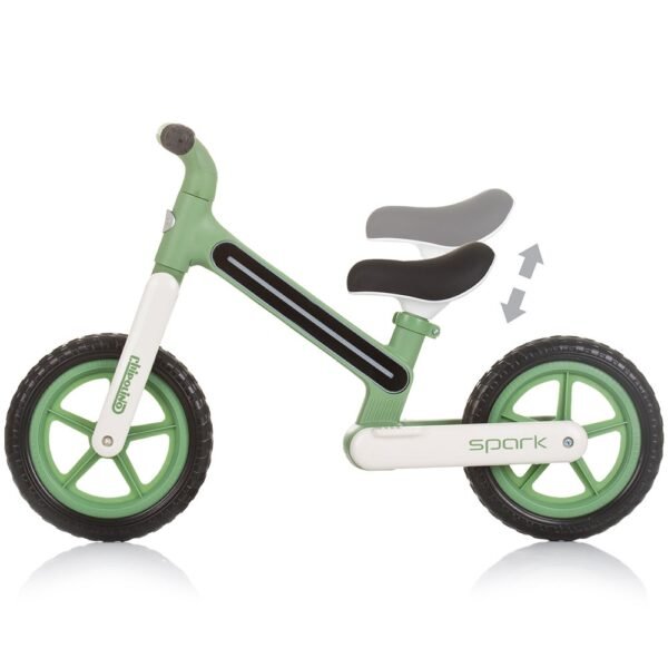 Bicicleta Fara Pedale Chipolino Spark Green - Imagine 3