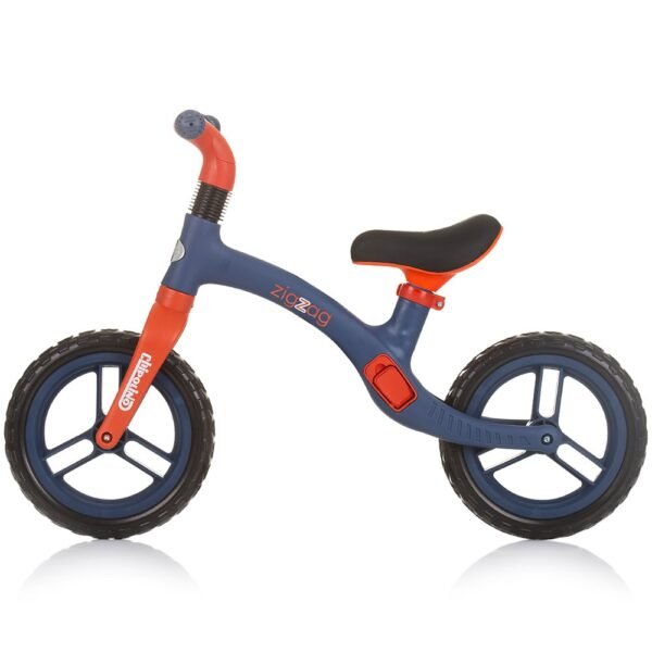 Bicicleta Fara Pedale Chipolino Zig Zag Blue Red - Imagine 2