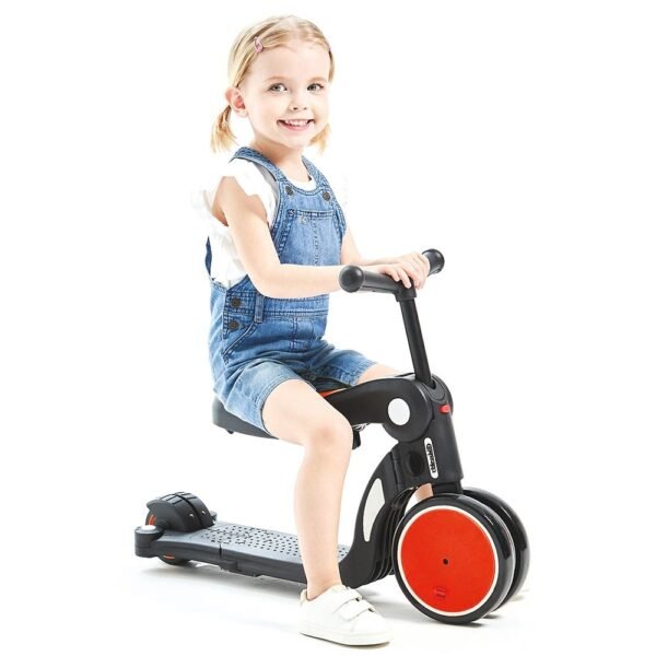 Bicicleta, Tricicleta Si Trotineta Chipolino All Ride 4 In 1 Red - Imagine 2