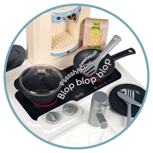 Bucatarie Smoby Bon Appetit Albastru - Imagine 5