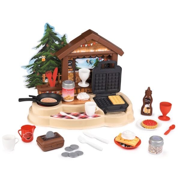 Bucatarie Smoby Gourmand Chalet Cu Accesorii