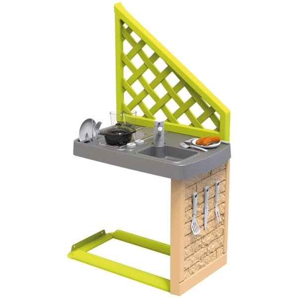 Bucatarie Smoby Pentru Casuta Cu Accesorii