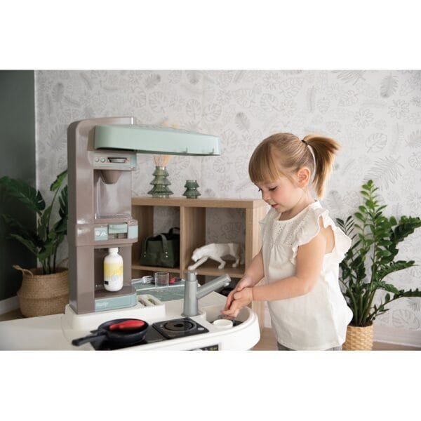 Bucatarie Smoby Tefal Studio Xl Bubble Albastru Cu Accesorii - Imagine 6
