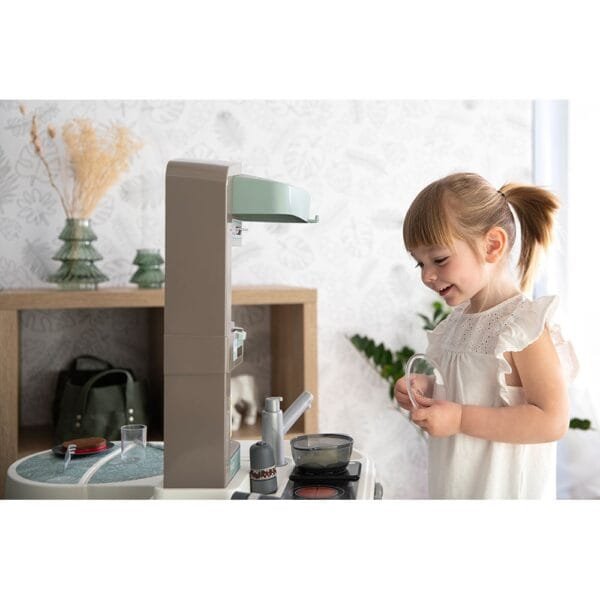 Bucatarie Smoby Tefal Studio Xl Bubble Albastru Cu Accesorii - Imagine 7