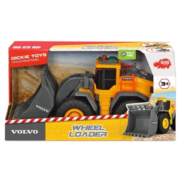 Buldozer Dickie Toys Volvo Wheel Loader - Imagine 6