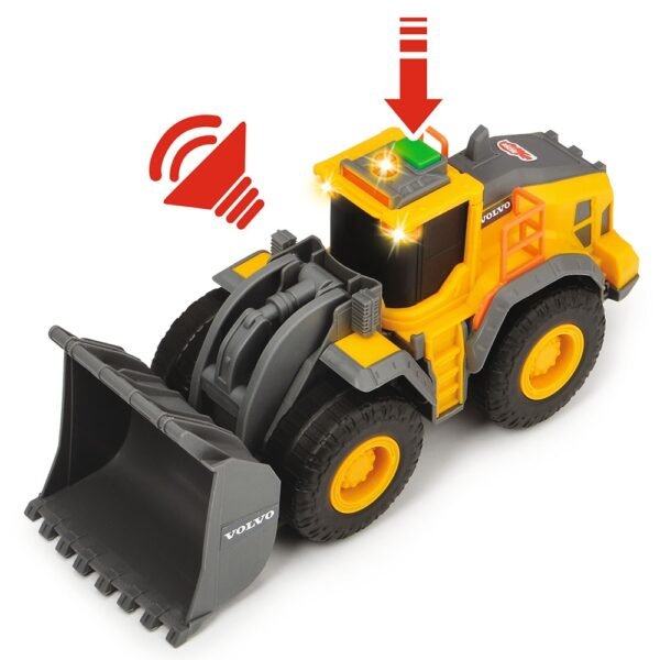 Buldozer Dickie Toys Volvo Wheel Loader - Imagine 7