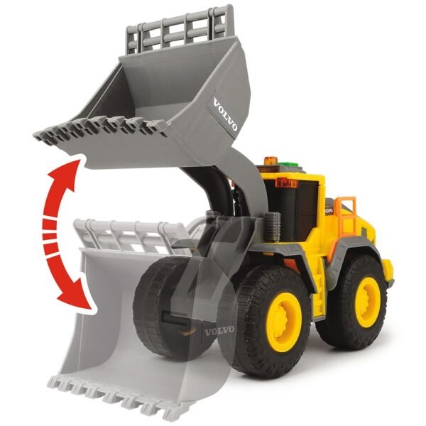 Buldozer Dickie Toys Volvo Wheel Loader - Imagine 8