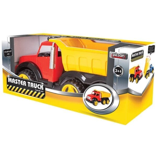 Camion Basculant Pilsan Master Truck Red - Imagine 8