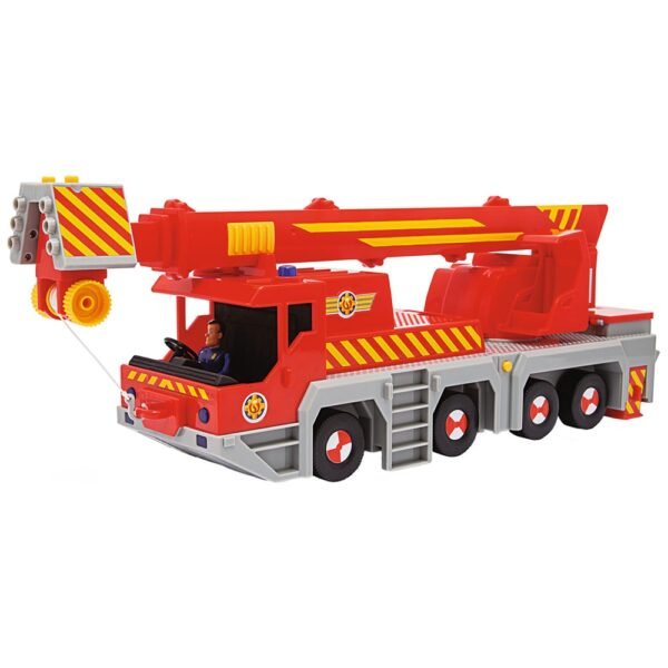 Camion Cu Macara Simba Fireman Sam Rescue Crane 2 In 1