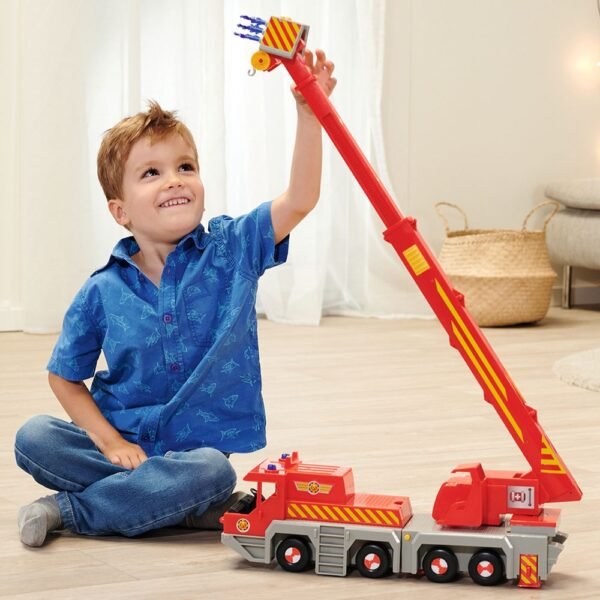 Camion Cu Macara Simba Fireman Sam Rescue Crane 2 In 1 - Imagine 12